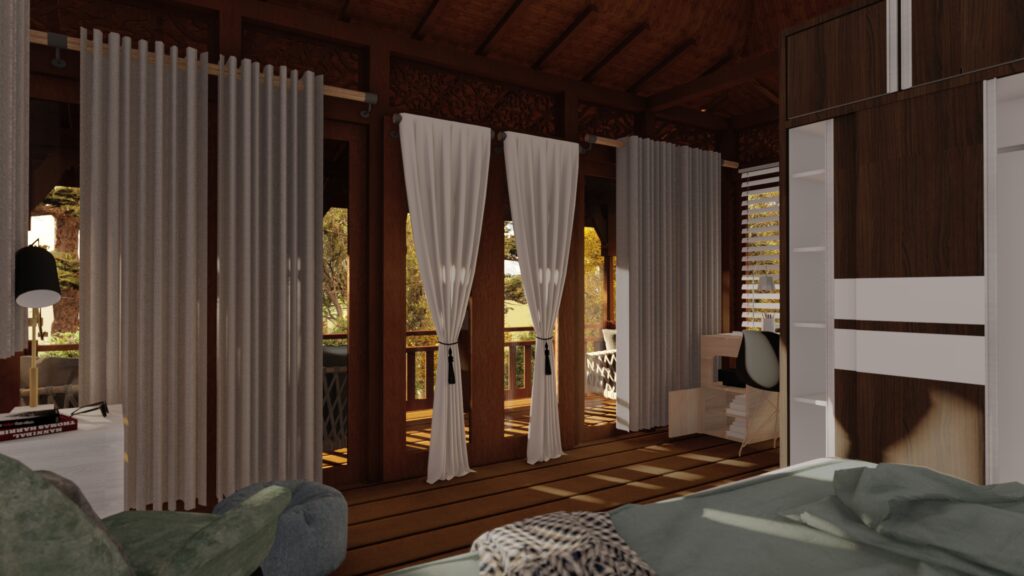 Interior Desain Rumah Kayu